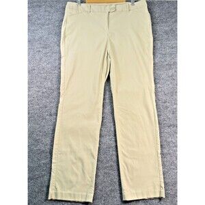 Lane Bryant Women's Size 16 Beige Straight Leg Dress Pants Stretch Career